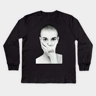 Sinead O'Connor - Vintage Kids Long Sleeve T-Shirt